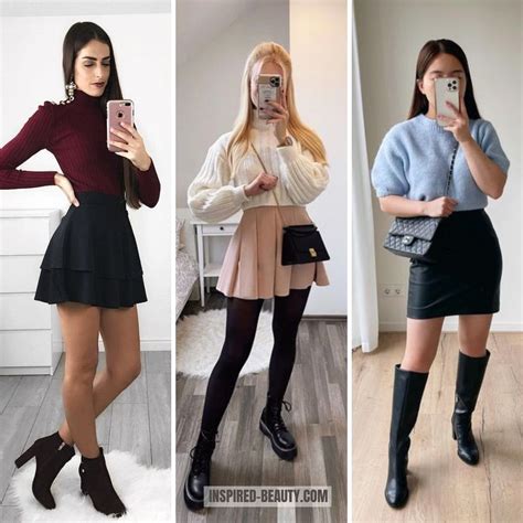 winter skirt outfits with boots|wearing skirts in winter.